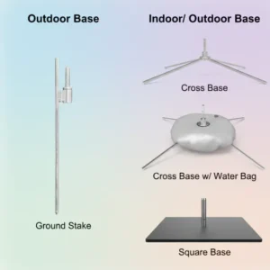 Cross Base for Flags