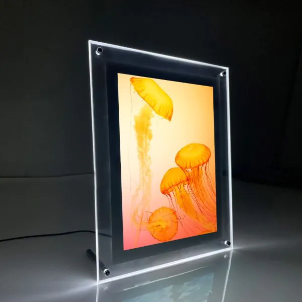 Crystal slim light box