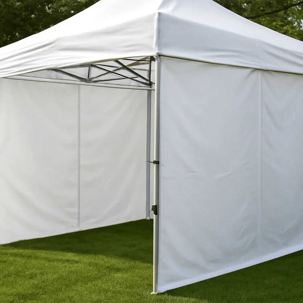 Detailed view related to canopy tents with sidewalls