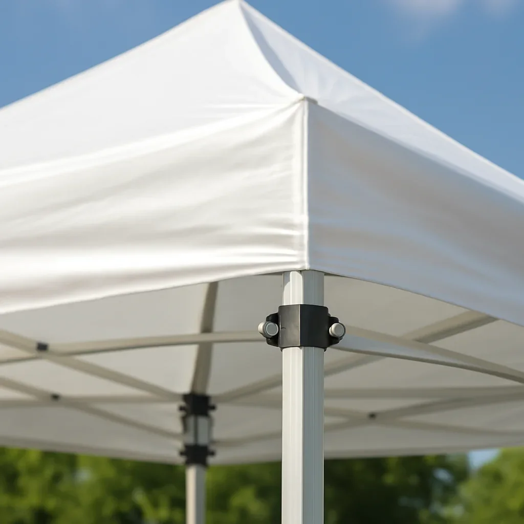 Detailed view related to heavy duty canopy tents